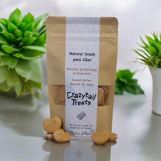 9. Biscoitos de Manteiga de Amendoim (4 pacotes e entrega incluída)