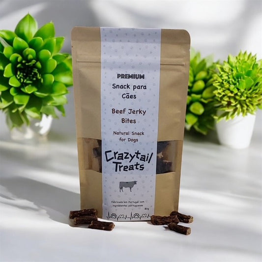 4. Linha Premium - Beef Jerky Bites (4 pacotes e entrega incluída)